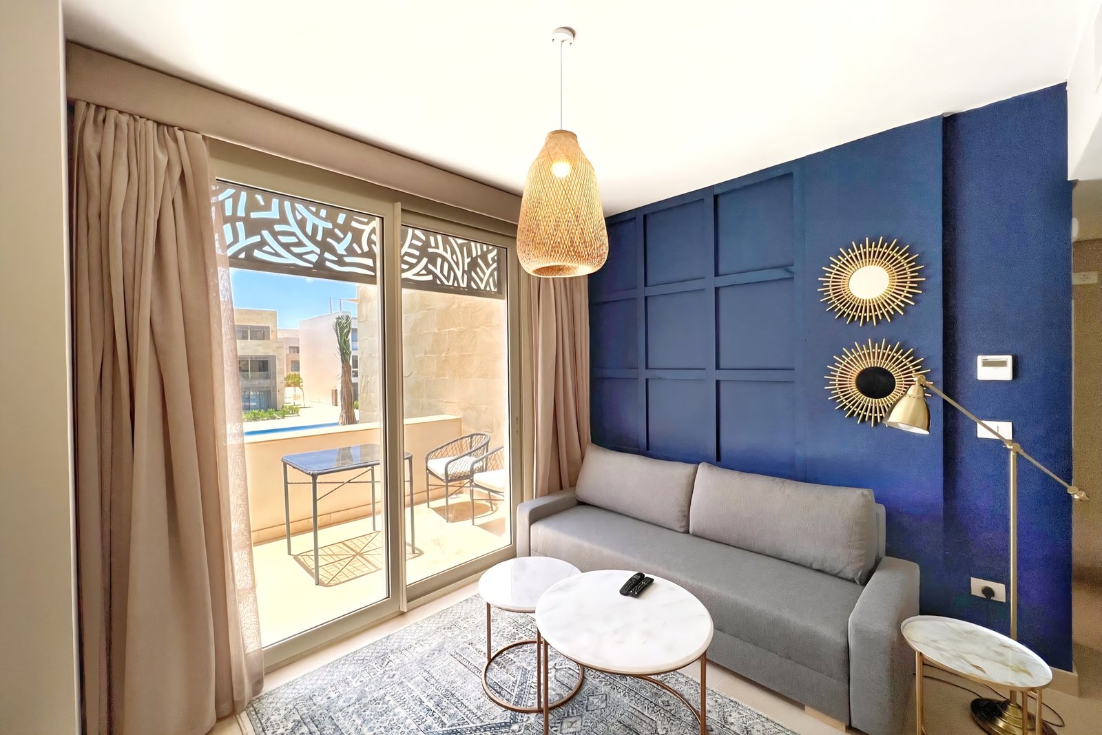 Mangroovy, 1BR Apt, Sea View, Pool & Beach Access.