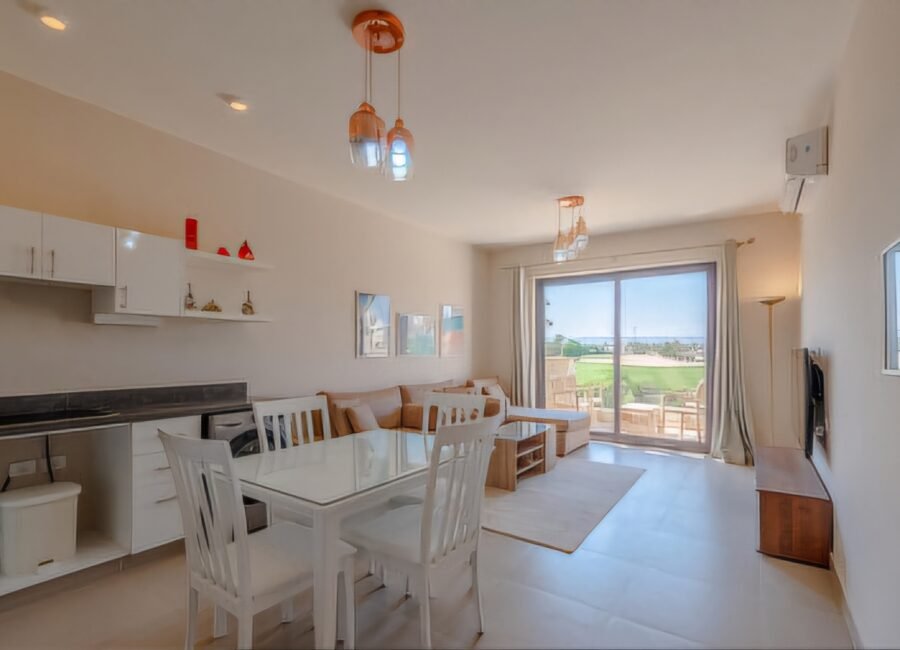 Cyan, 2BR Apt, Golf course & Pool view